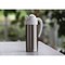 Service Ideas SteelVac Creamer, Vacuum Insulated Carafe, Stainless Vacuum, 1 Liter S2SN100WHT - alternate 3